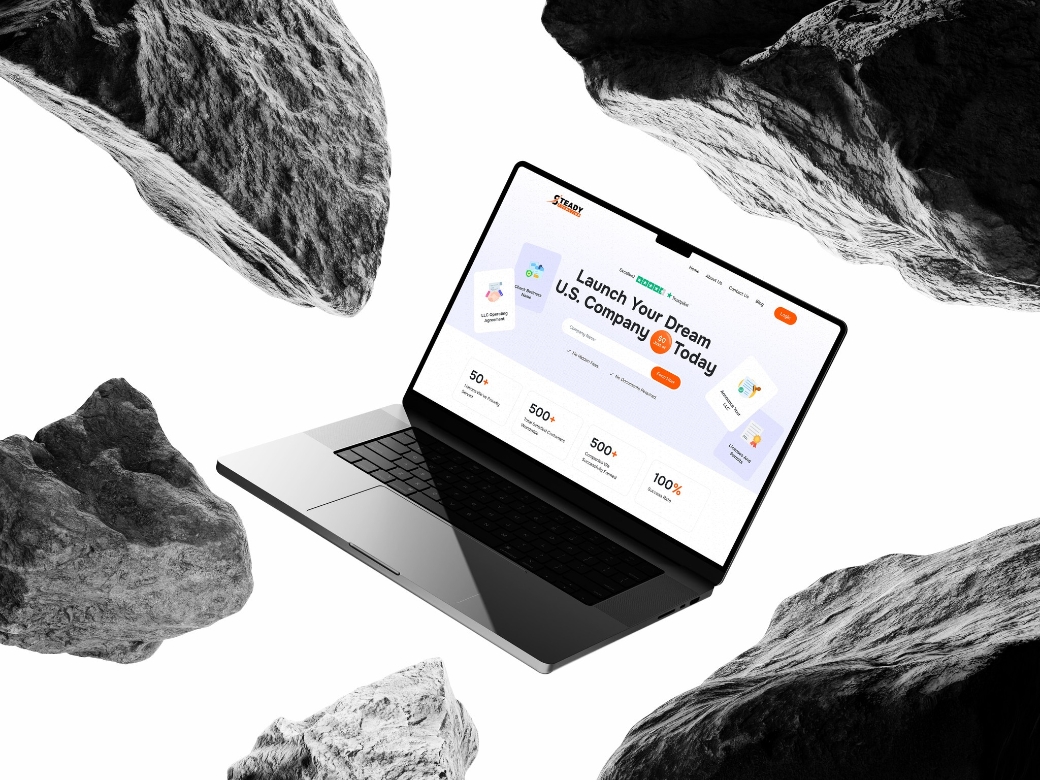 Business formation and LLC website design