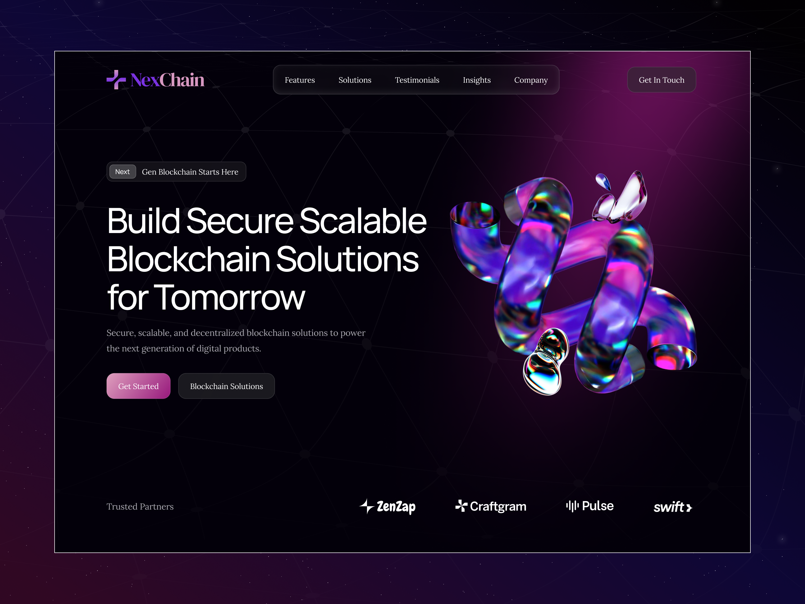 Tech and startups website design